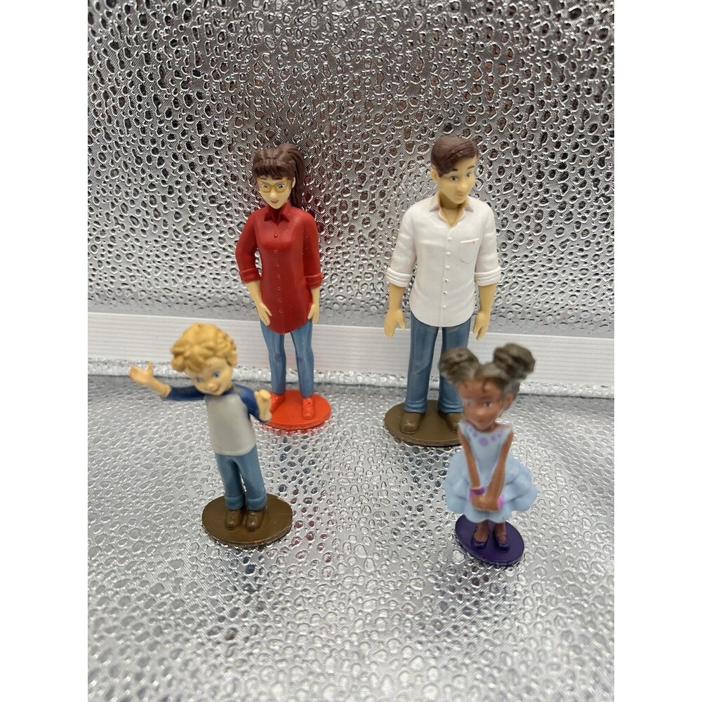 Disney Fancy Nancy Figurines 4 Set Or Cake Topper